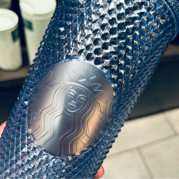 Starbucks Ombre Icicle Blue Gradient Studded Tumbler Cold Cup New Holiday 2023 - Picture 11 of 12